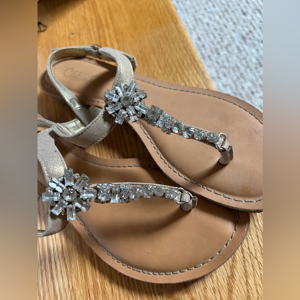 Free with any purchase！Carlos crystal sandal US 6.5